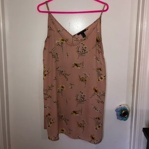 Forever 21 floral slip dress